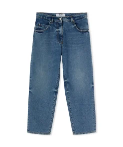 Jeans A Gamba Dritta In Tinta Unita^MSGM Cheap