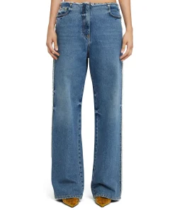 Jeans Vita Bassa A Gamba Dritta^MSGM Flash Sale