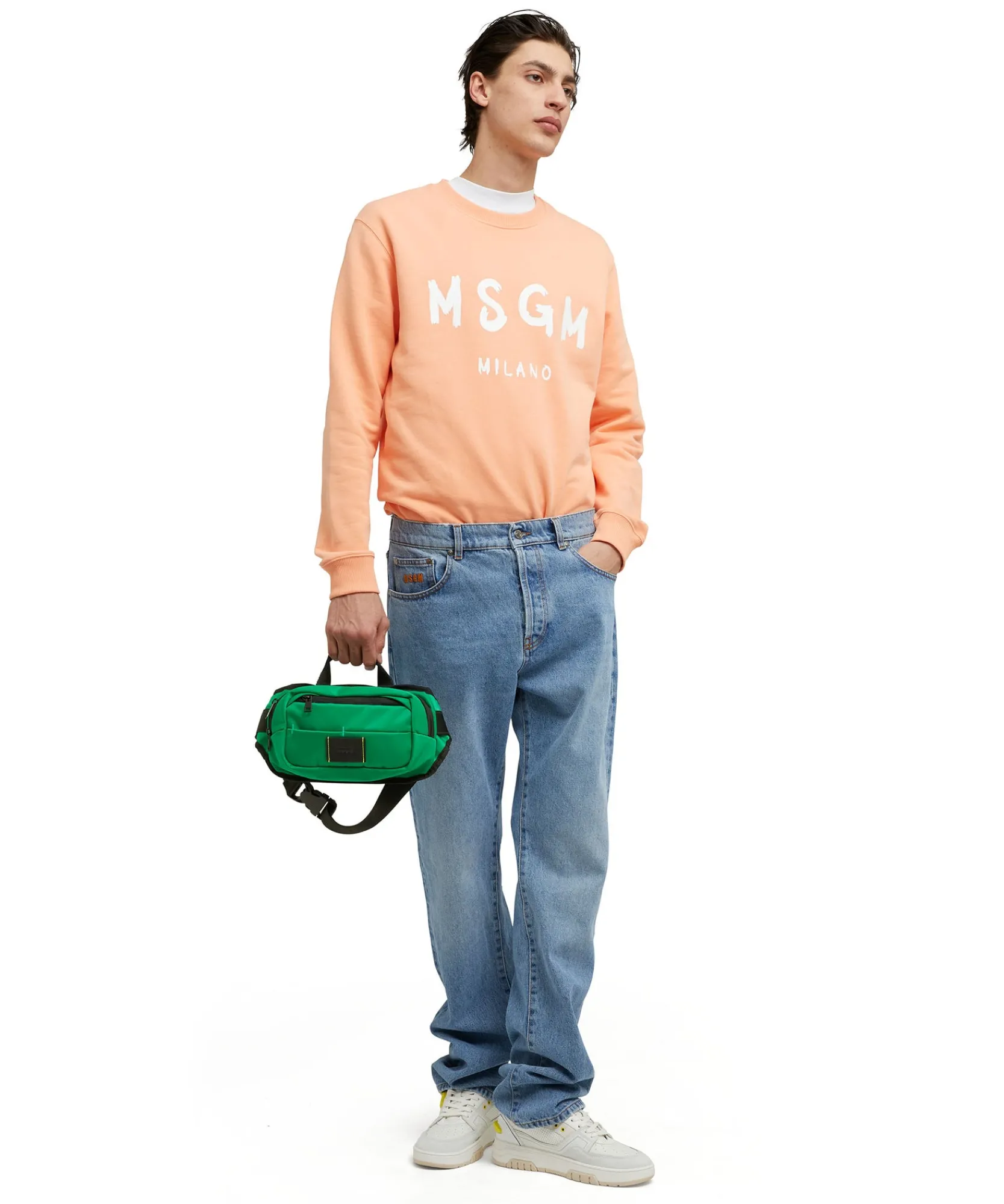 Marsupio In Nylon Signature ^MSGM Store