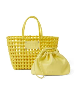 Mini Basket Net Bag Con Mini Pouch Corredata In Ecopelle^MSGM Shop