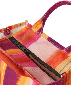 Mini Tote Bag In Cotone 