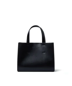 Mini Tote Bag In Ecopelle Con Micrologo^MSGM Flash Sale