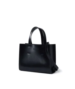 Mini Tote Bag In Ecopelle Con Micrologo^MSGM Flash Sale