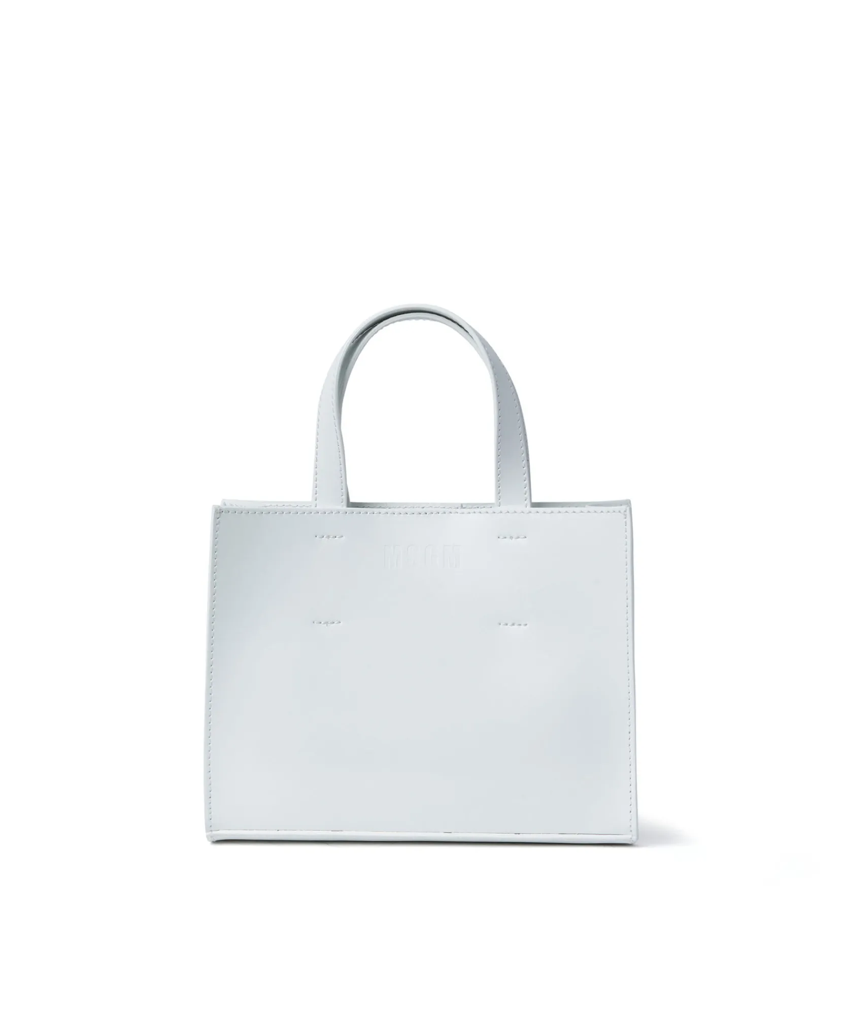 Mini Tote Bag In Ecopelle Con Micrologo^MSGM Outlet