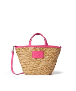 Mini Tote In Paglia Corredata Da Mini Pouch^MSGM Hot