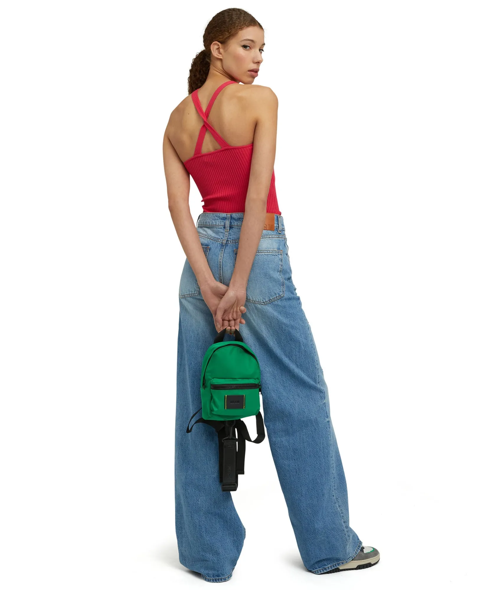 Mini Zaino In Nylon Signature ^MSGM Flash Sale