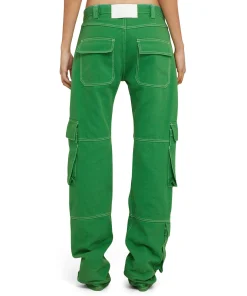 Pantalone Cargo In Bull Tinta Unita^MSGM Flash Sale