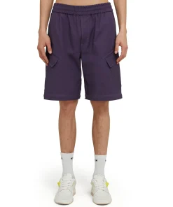 Pantalone Cargo In Cotone Tinta Unita^MSGM Fashion