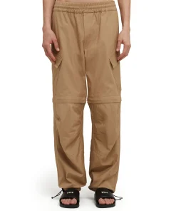 Pantalone Cargo In Cotone Tinta Unita^MSGM Discount