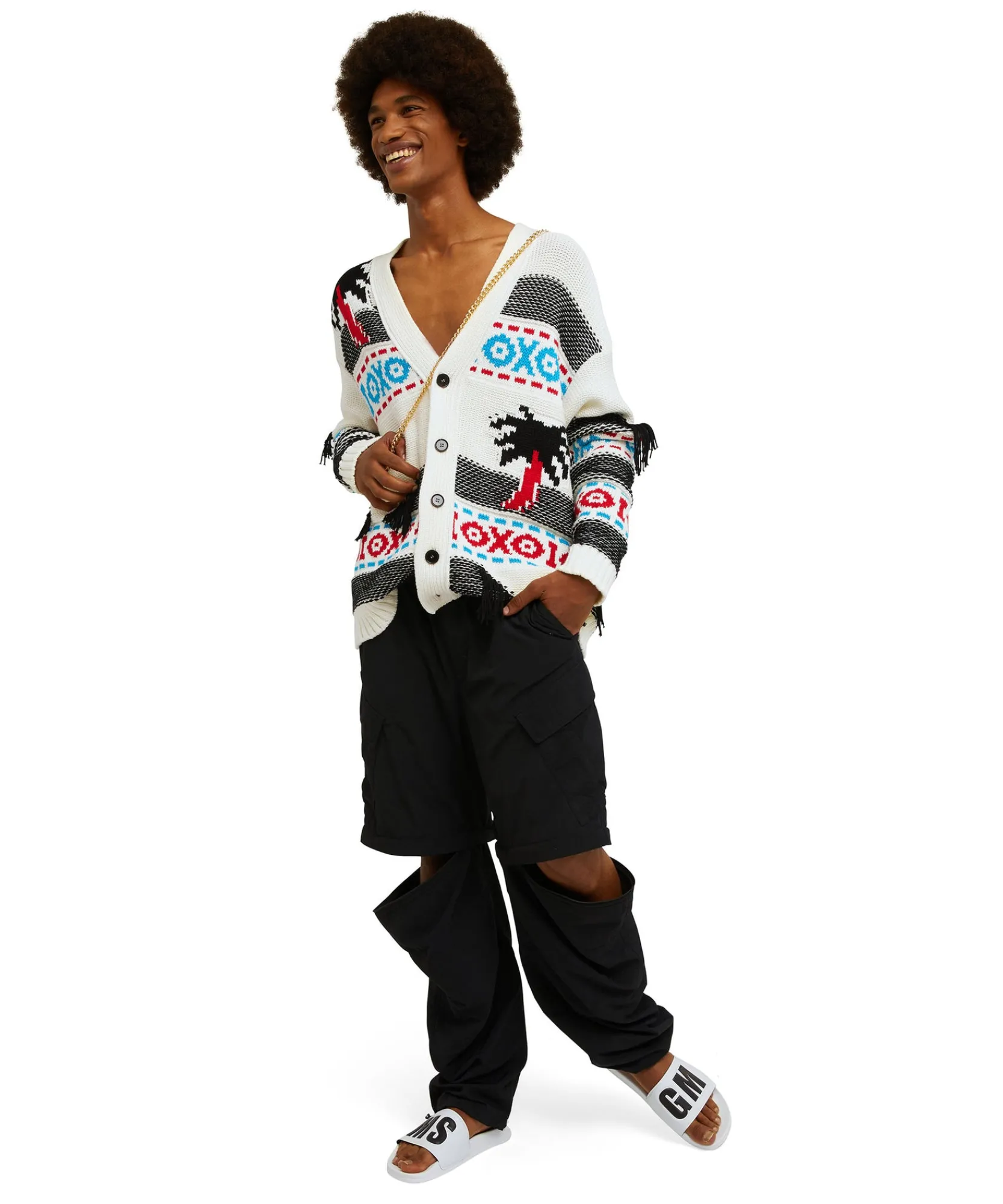 Pantalone Cargo In Nylon Tecnico Tinta Unita^MSGM Hot