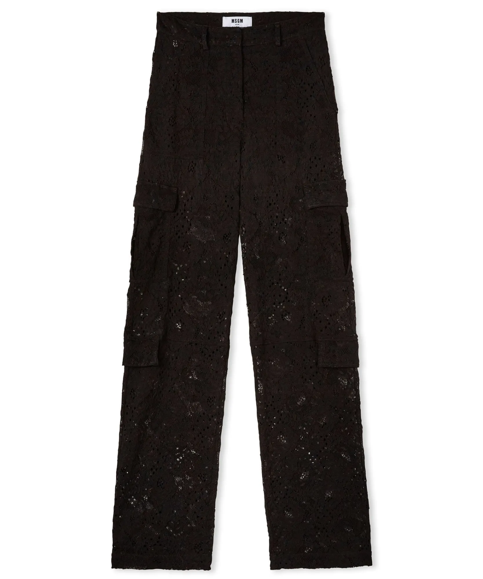 Pantalone Cargo In Pizzo^MSGM Fashion