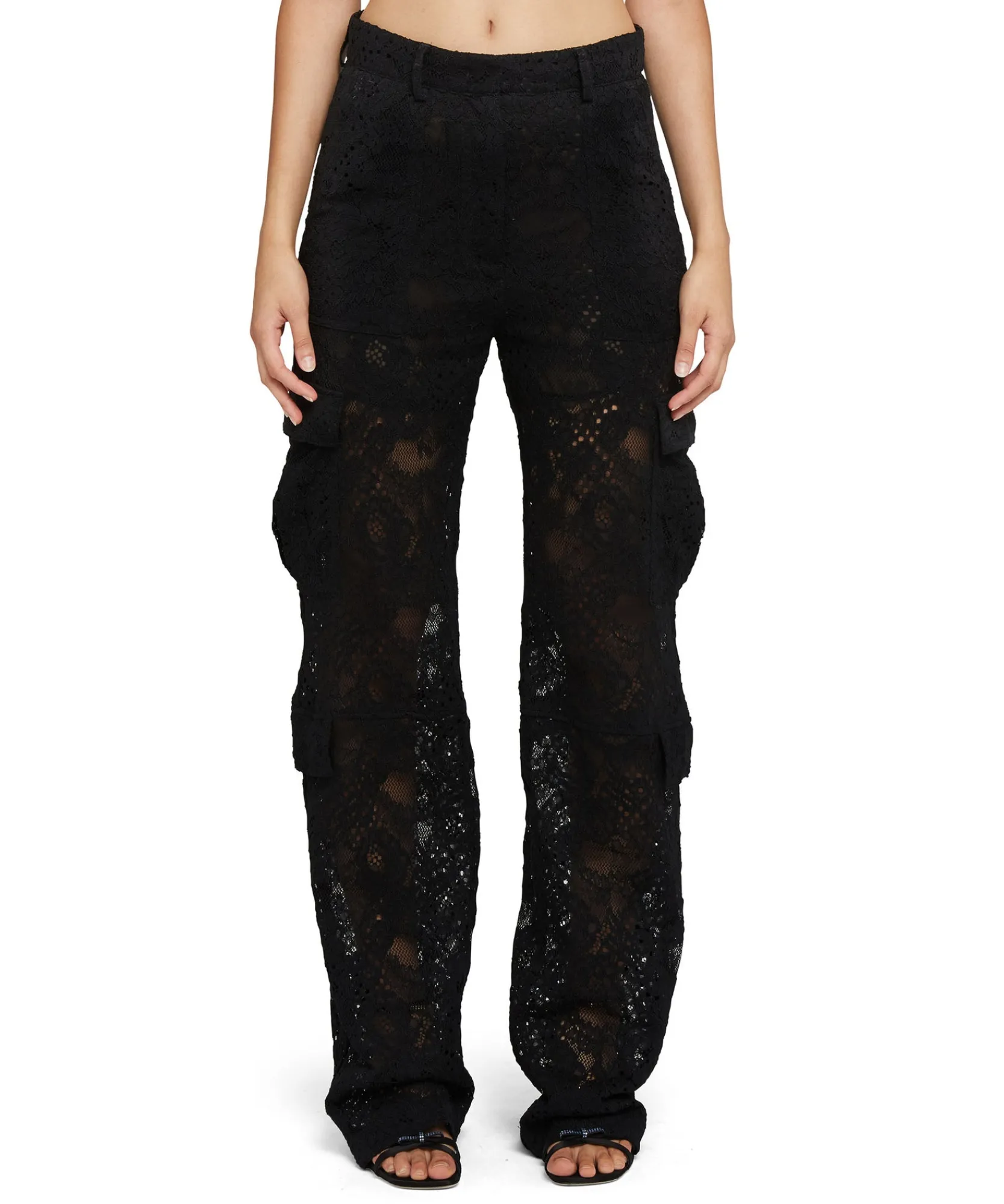 Pantalone Cargo In Pizzo^MSGM Fashion