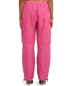 Pantalone Cargo In Taffeta Tinta Unita^MSGM New