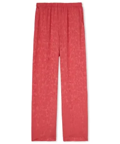 Pantalone Fluido A Gamba Dritta In Viscosa Camo Jaquard^MSGM Flash Sale