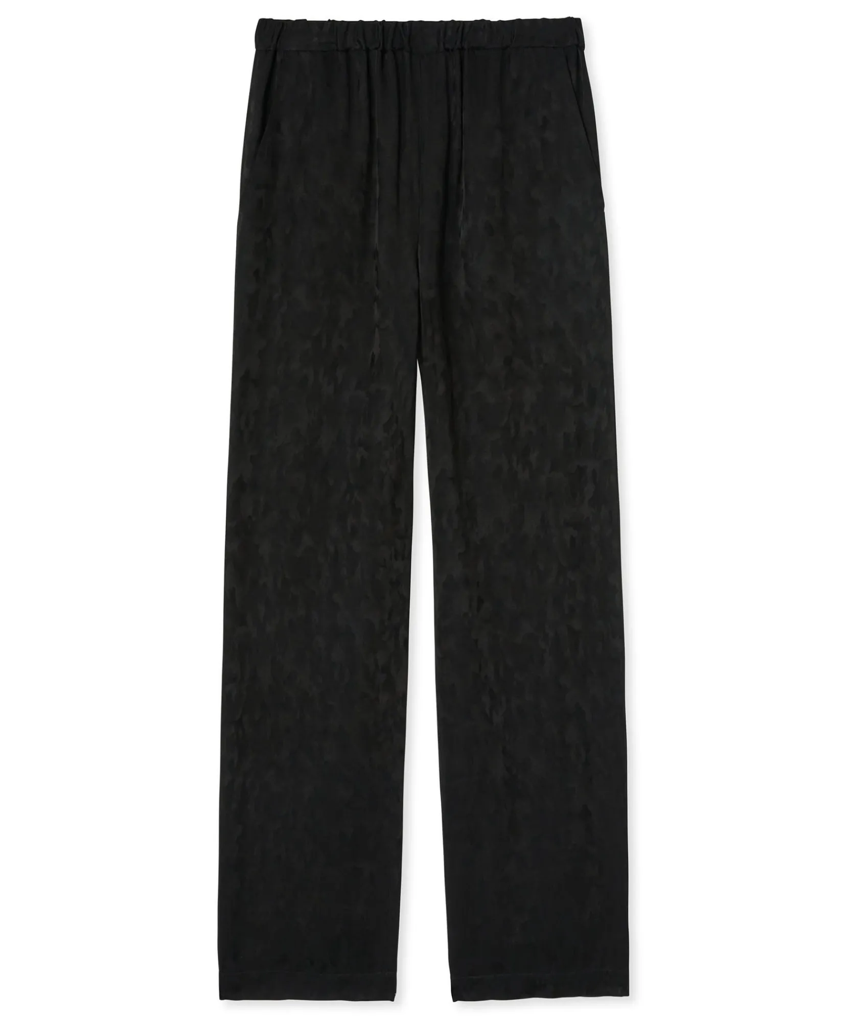 Pantalone Fluido A Gamba Dritta In Viscosa Camo Jaquard^MSGM Fashion