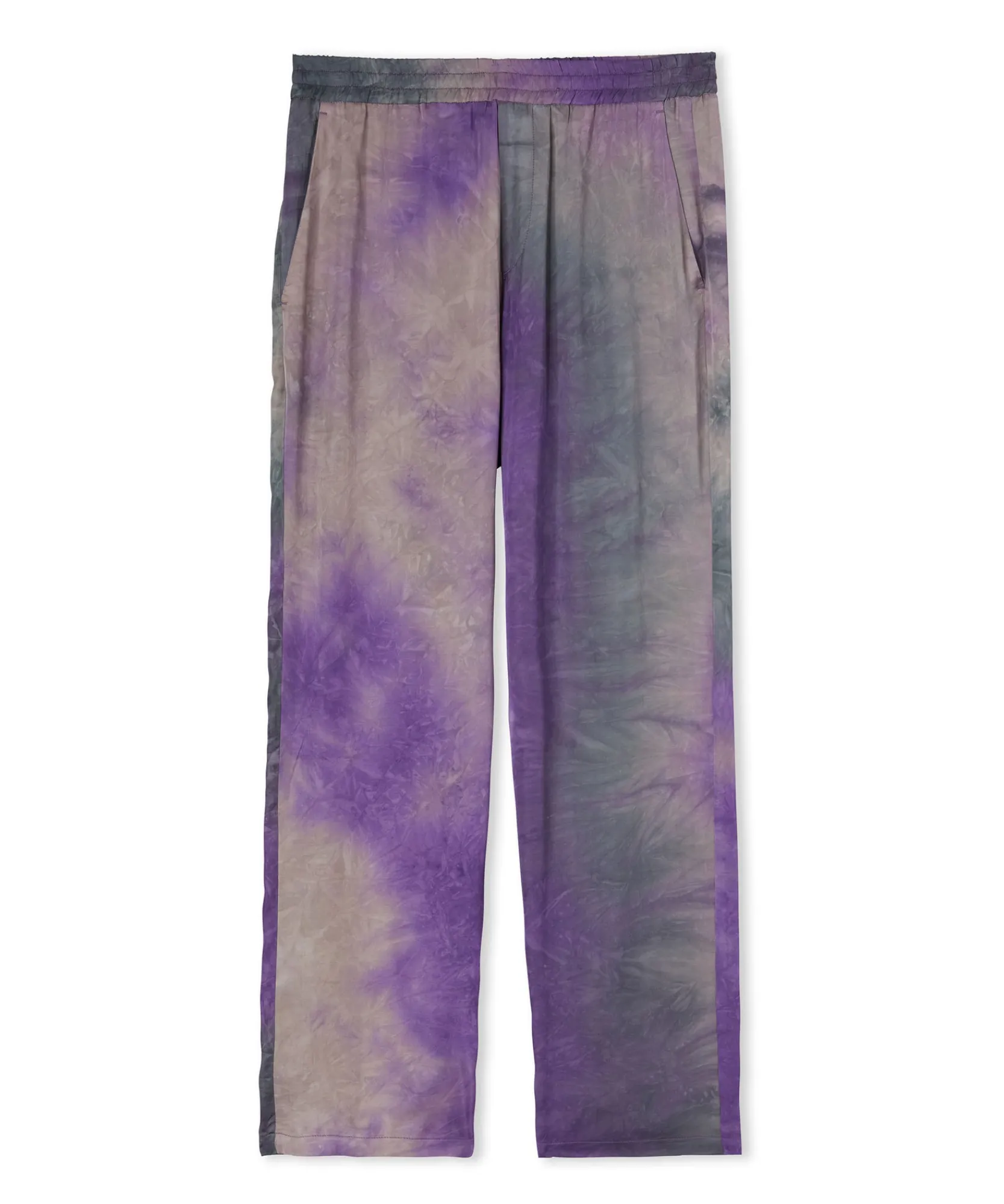 Pantalone Fluido Tie Dye A Gamba Dritta In Viscosa^MSGM Store