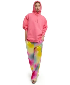 Pantalone Fluido Tie Dye A Gamba Dritta In Viscosa E Twill^MSGM Hot