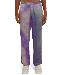 Pantalone Fluido Tie Dye A Gamba Dritta In Viscosa^MSGM Shop