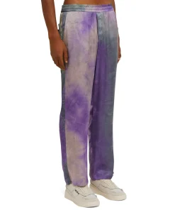 Pantalone Fluido Tie Dye A Gamba Dritta In Viscosa^MSGM Shop