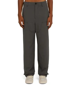 Pantalone Worker A Gamba Dritta Tinta Unita^MSGM Fashion