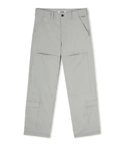 Pantalone Worker In Cotone Tinta Unita^MSGM Sale