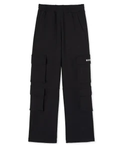 Pantaloni Joggers Cargo In Cotone Con Gamba Dritta^MSGM Shop