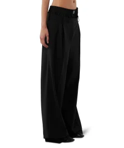 Pantaloni Sartoriale Con Boxer Incorporato In Lana Vergine^MSGM Best