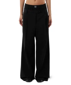 Pantaloni Sartoriale Con Boxer Incorporato In Lana Vergine^MSGM Best