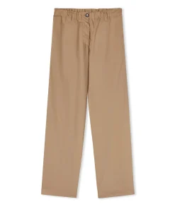 Pantaloni Straight Full Length In Cotone^MSGM Best