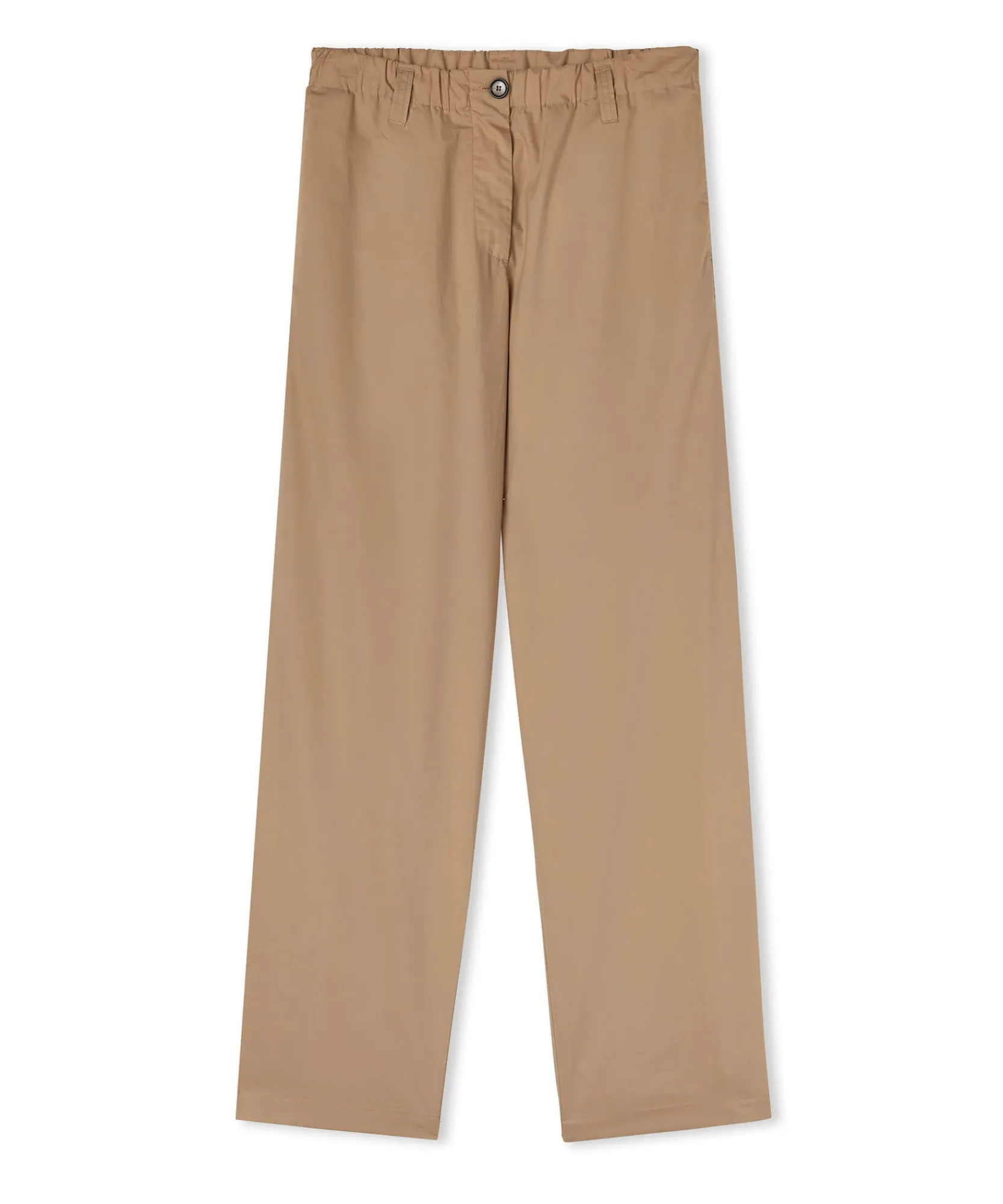 Pantaloni Straight Full Length In Cotone^MSGM Best