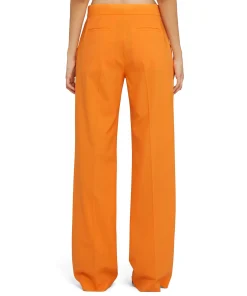 Pantaloni Tailoring A Gamba Dritta In Fresco Lana^MSGM Cheap