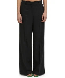 Pantaloni Tailoring A Gamba Dritta In Viscosa Grezza^MSGM Best
