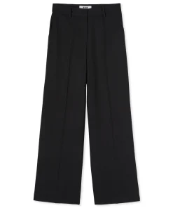 Pantaloni Tailoring A Gamba Dritta In Viscosa Grezza^MSGM Best