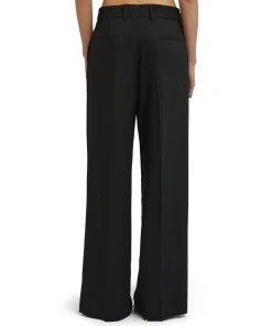 Pantaloni Tailoring A Gamba Dritta In Viscosa Grezza^MSGM Best