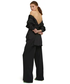 Pantaloni Tailoring A Gamba Dritta In Viscosa Grezza^MSGM Best