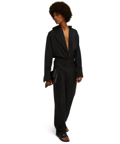 Pantaloni Tailoring Con Boxer Incorporato In Fresco Lana^MSGM Cheap