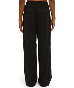 Pantaloni Tailoring Con Boxer Incorporato In Fresco Lana^MSGM Cheap