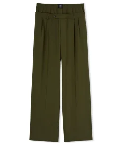 Pantaloni Tailoring Con Boxer Incorporato In Fresco Lana^MSGM Cheap