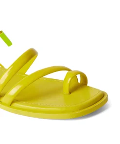 Sandali Bassi Con Fascette In Vernice^MSGM Outlet