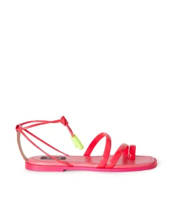 Sandali Bassi Con Fascette In Vernice^MSGM Online