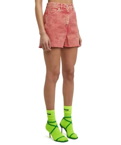 Shorts In Bull Con Effetto 