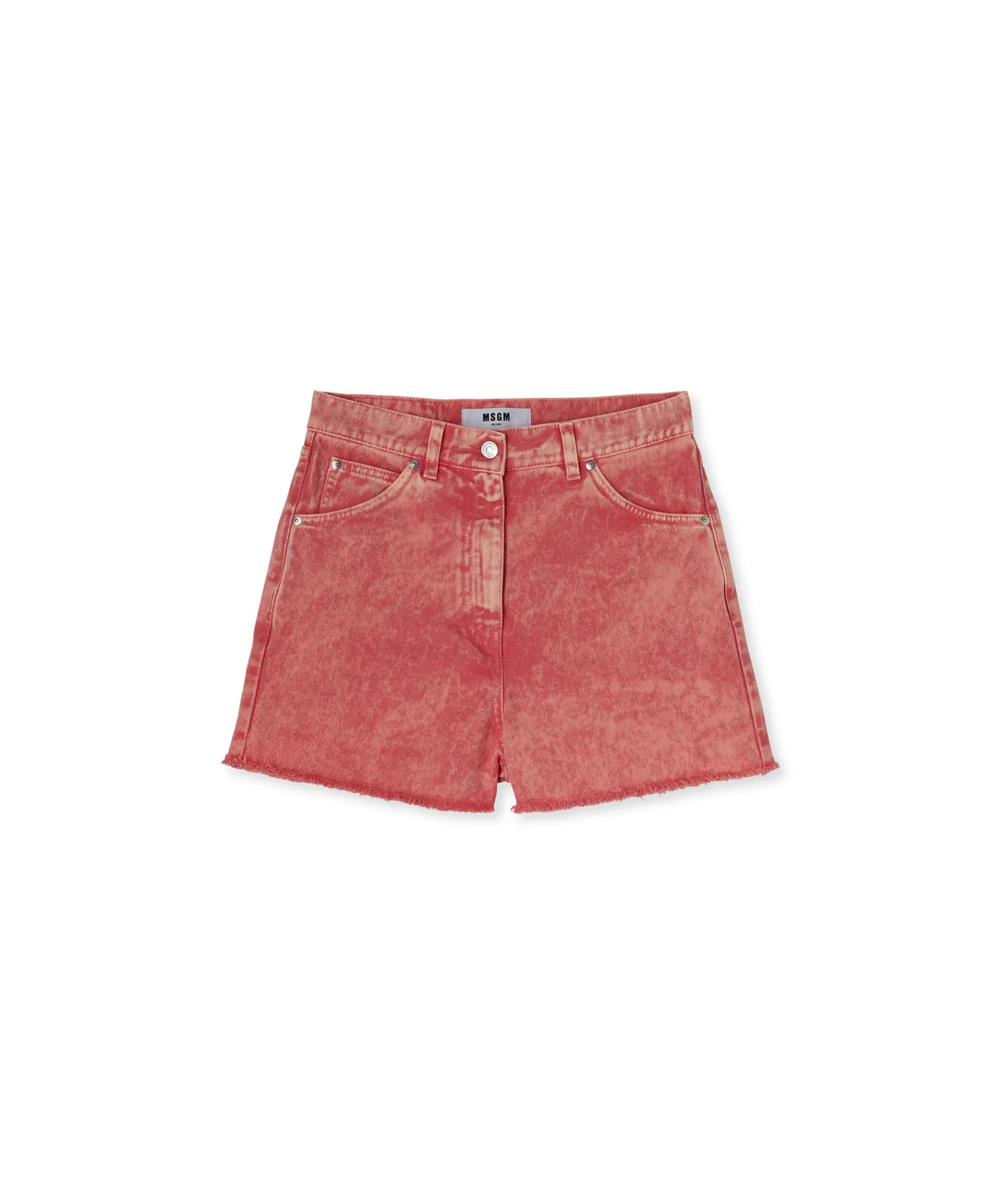 Shorts In Bull Con Effetto "Marble"^MSGM Fashion