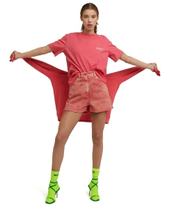 Shorts In Bull Con Effetto 