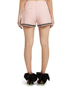 Shorts In Cotone Tweed Con Bordo Trimmed^MSGM Store
