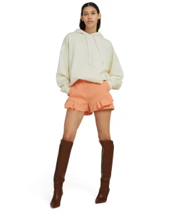 Shorts In Double Crepe Cady Con Rouches Applicate^MSGM Shop