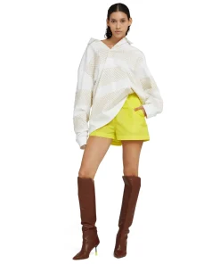 Shorts In Taffeta Tinta Unita^MSGM Best