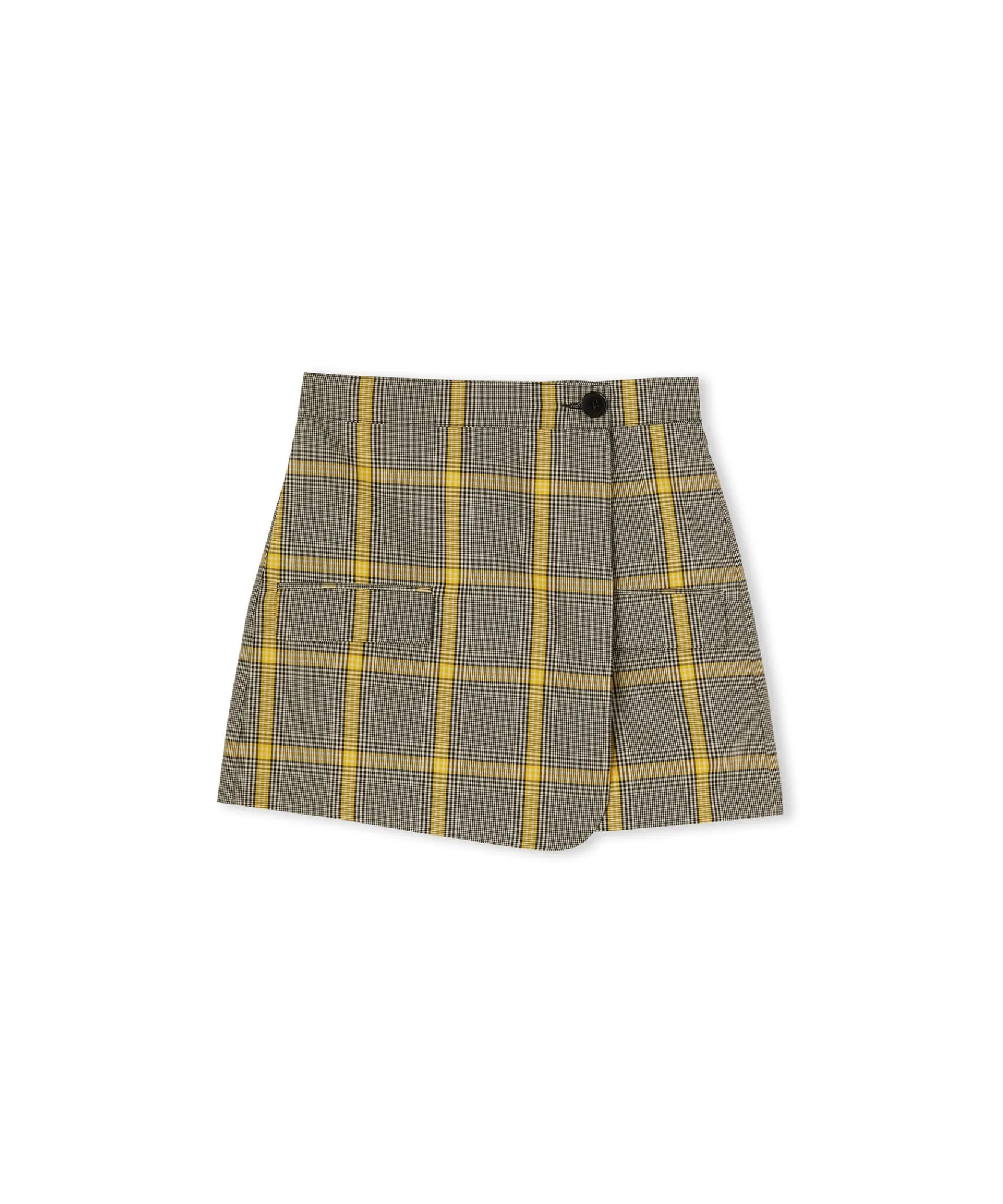 Skort In Prince Of Wales Con Design A Portafoglio^MSGM Cheap