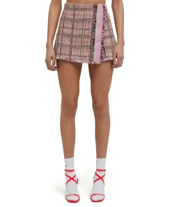 Skort In Tweed Con Design A Portafoglio^MSGM Flash Sale