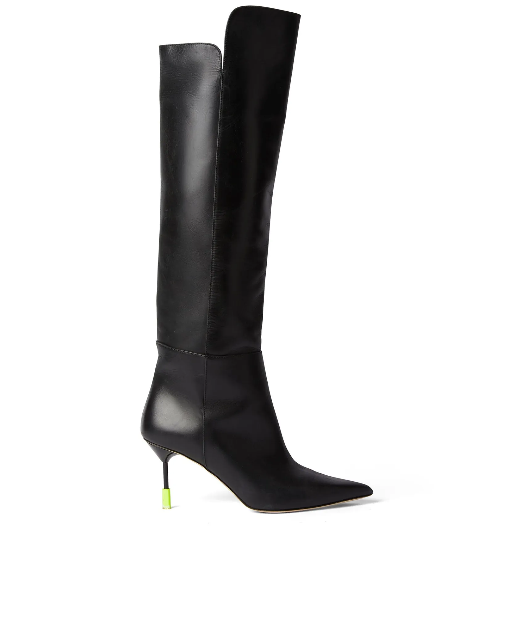 Stivali Alti In Pelle Con Tacco^MSGM Best