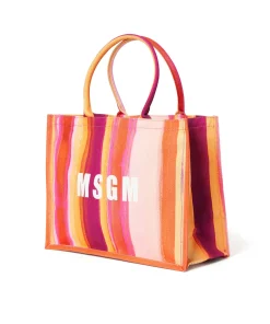 Tote Bag In Cotone